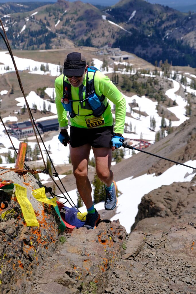 Technical section of trail on Broken Arrow VK 2019